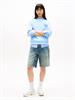 Bubble Logo Boxy Crew Neck Jumper light powdery blue