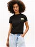 Bubble Logo Crew Neck T-Shirt black