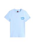 Bubble Logo Crew Neck T-Shirt light powdery blue