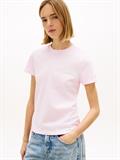 Bubble Logo Crew Neck T-Shirt pearly pink