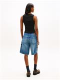 Bubble Logo Slim Tank Top black