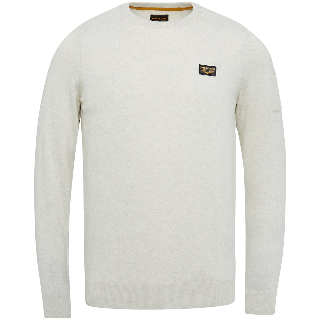 Pme Legend Herren Pullover Pkw2209349 Bone White Melee
