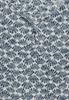 Burn-Out Print Top dark petrol blue