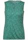 Burn-Out Print Top fresh apple green