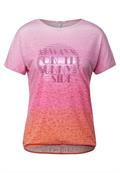 Burn Out T-Shirt pink sorbet