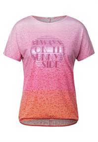 Burn Out T-Shirt pink sorbet
