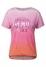 Burn Out T-Shirt pink sorbet