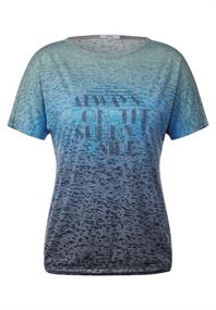Burnout T-Shirt universal blue