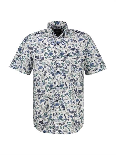 BUTTON DOWN broken white