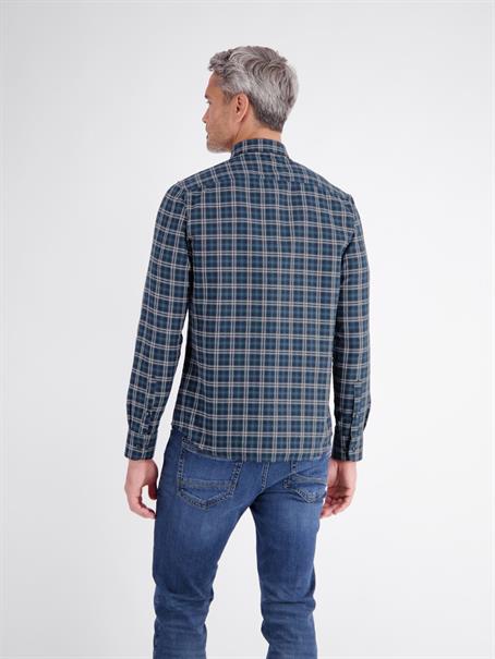 BUTTON DOWN classic navy
