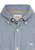 Button Down Hemd mit Brusttasche dark navy