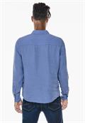 Button Down Leinenhemd sky blue