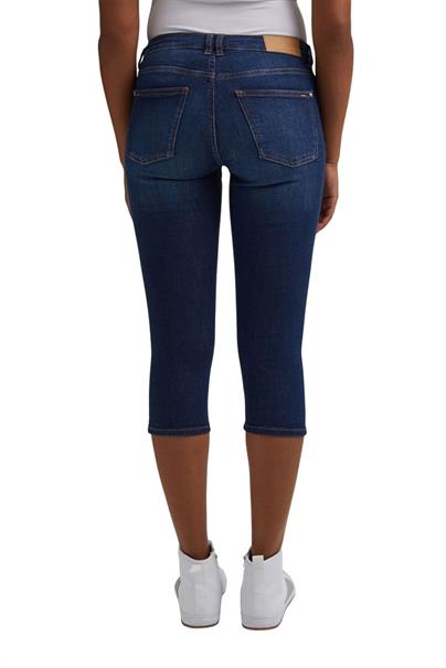 Capri-Jeans aus Organic Cotton blue dark washed