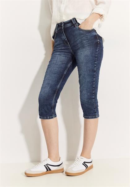 Capri Jeans mid blue used wash