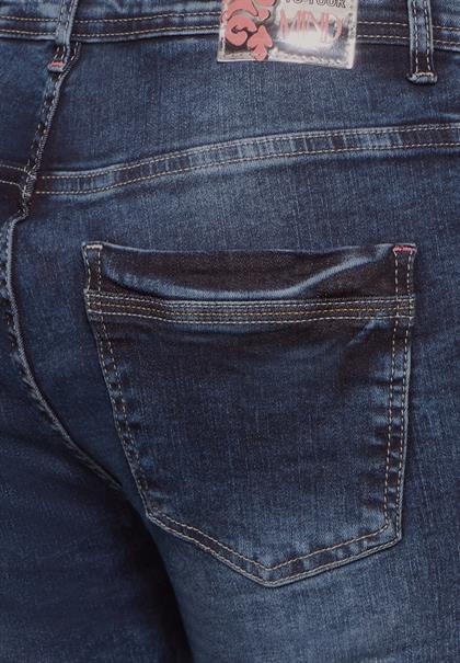 Capri Jeans mid blue used wash
