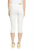 Capri-Jeans, Mid-Rise white