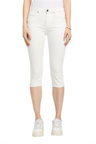 Capri-Jeans, Mid-Rise white