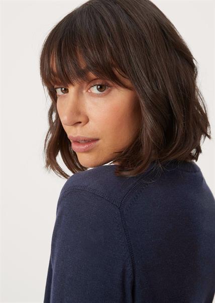 Cardigan blau