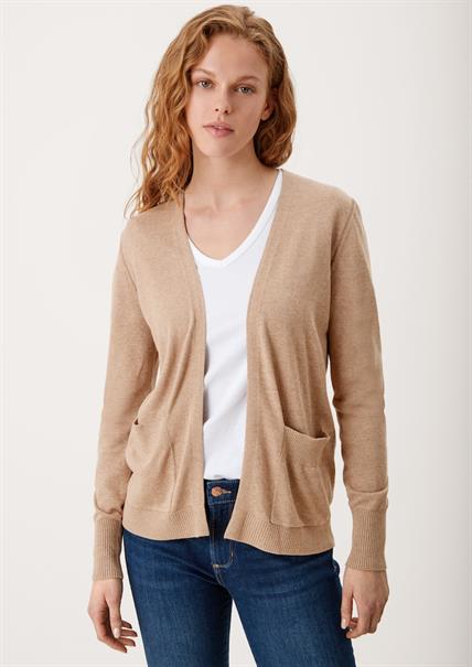 Cardigan braun