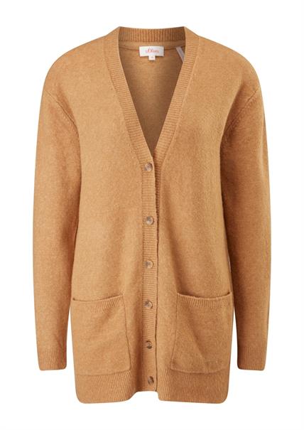 Cardigan braun