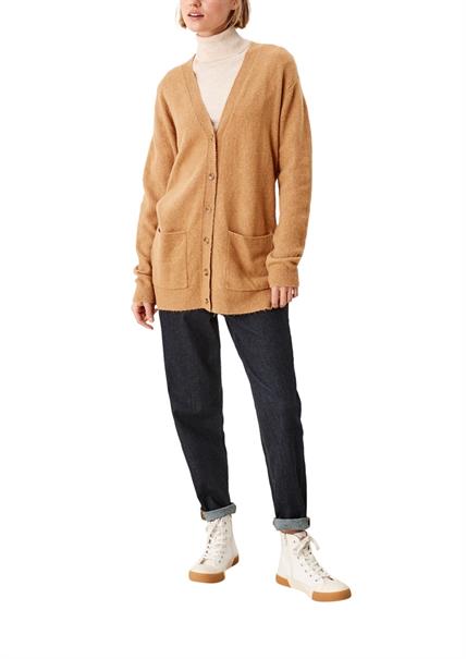 Cardigan braun