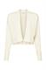 Cardigan in offenem Design cream beige