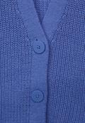 Cardigan in Unifarbe dazzling blue