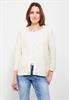 Cardigan mit 3/4 Ärmel raw sand beige