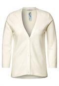 Cardigan mit 3/4 Ärmel raw sand beige