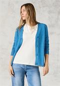 Cardigan mit Knopfleiste aqua melange