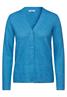 Cardigan mit Knopfleiste aqua melange