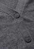 Cardigan mit Knopfleiste charcoal grey melange