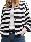 Cardigan mit Streifenmuster navy offwhite block stripe