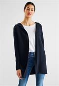 Cardigan mit Struktur deep blue
