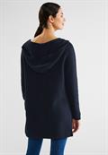 Cardigan mit Struktur deep blue