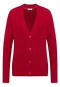 Cardigan mit Strukturdetail beaujolais red