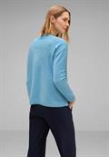 Cardigan mit Taschen light aquamarine blue mel.