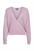 Cardigan mit V-Ausschnitt lilac