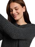 Cardigan mit Wollanteil dark olive melange