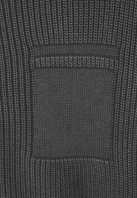 Cardigan mit Zipper light iron grey