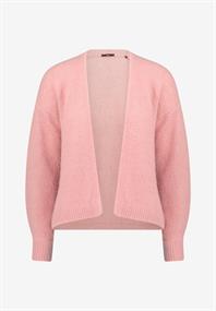 Cardigan offener Style rose melange