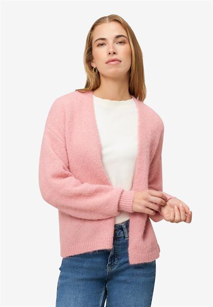 Cardigan offener Style rose melange