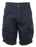 Cargo Short Dobby Structure blau