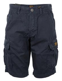 Cargo Short Dobby Structure blau