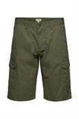 Cargo-Shorts dark khaki 2