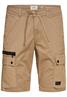 Cargo-Shorts mit Kordelzug und Stretch wood