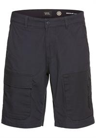Cargo Shorts mit Ripstop-Kontrast dark navy