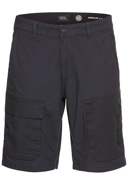 Cargo Shorts mit Ripstop-Kontrast dark navy