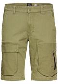 Cargo Shorts mit Ripstop-Kontrast dusty khaki