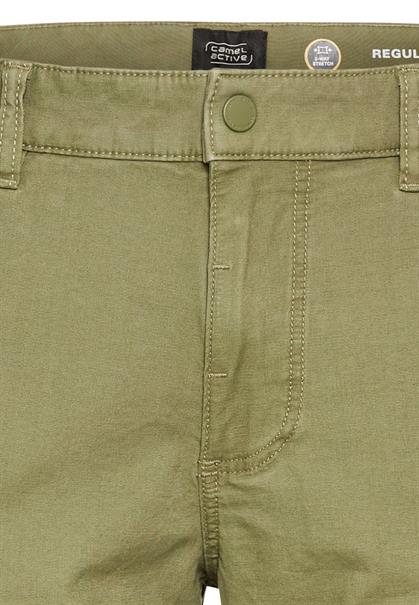 Cargo Shorts mit Ripstop-Kontrast dusty khaki